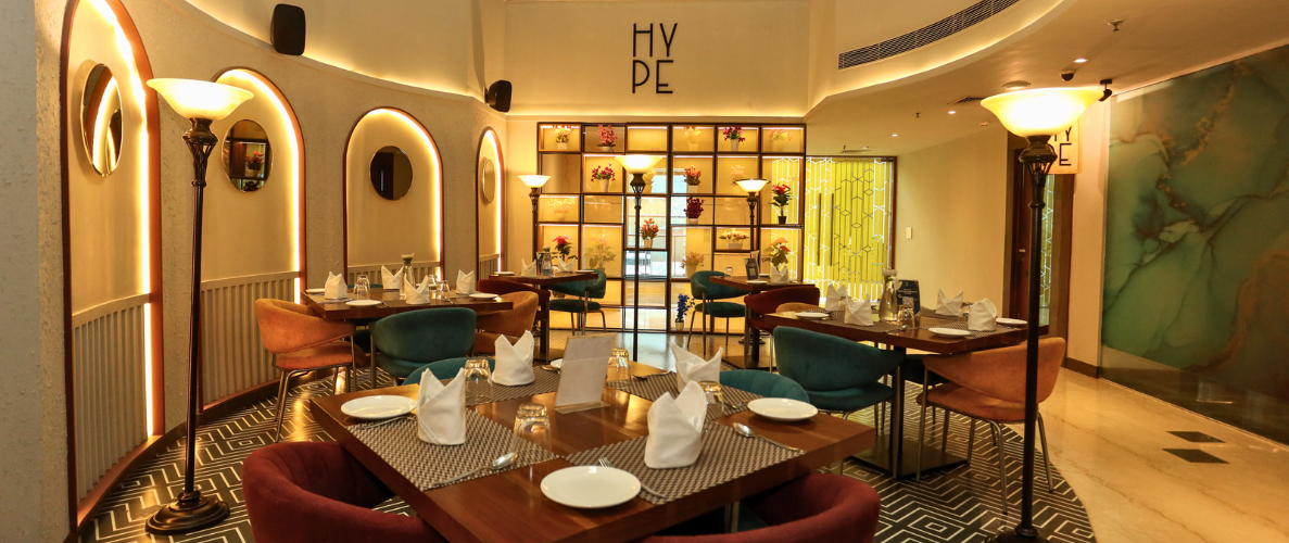 Hyphen hotel restaurant in meerut